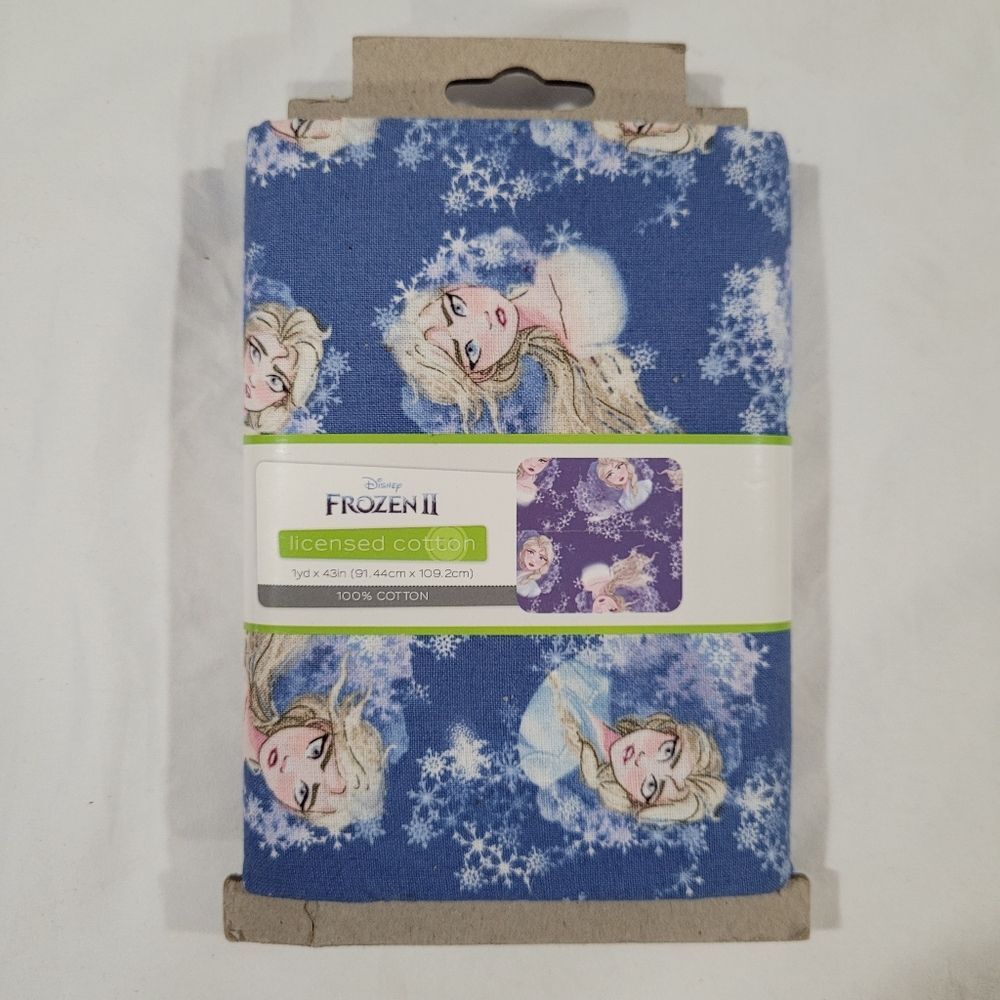 Disney Frozen 2 Elsa Cotton 1 Yard Precut Fabric NEW